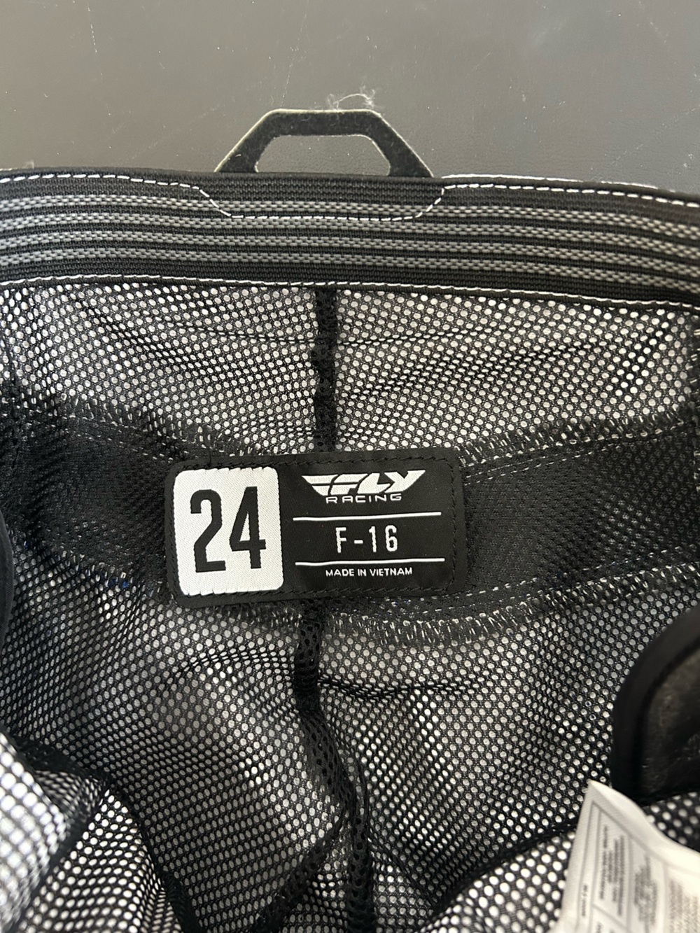 NEW FLY RACING F-16 Youth Motocross Pants Grey/Blue - Picture 5 of 12